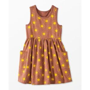 Hanna Andersson Girls Dress Sleeveless w/ Pockets Rust Sun Print Various Sizes